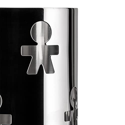 Alessi Girotondo AKK09 portagrissini acciaio 15 cm