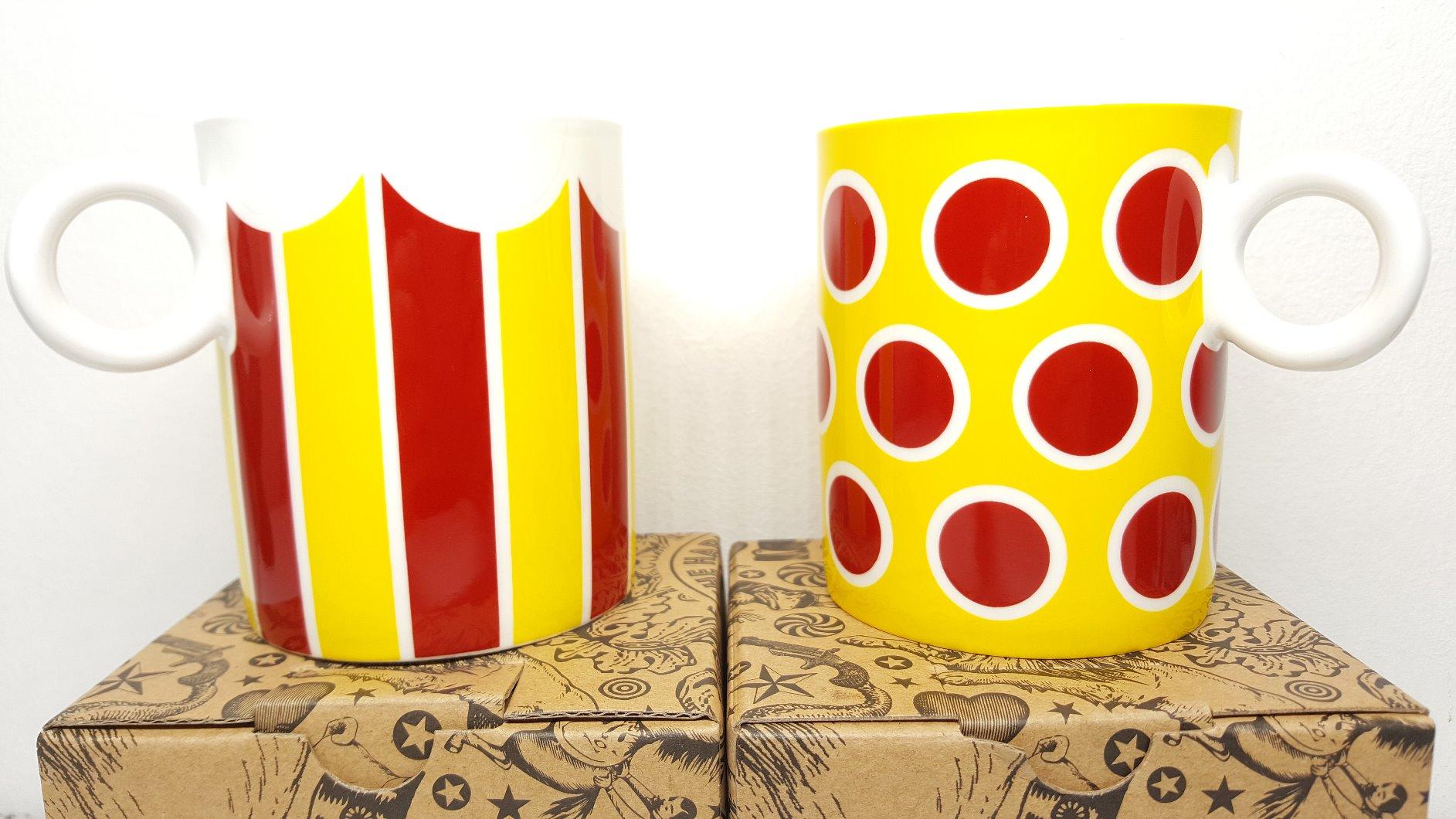 Alessi Circus MW58 2 Mug Bone China Multicolore