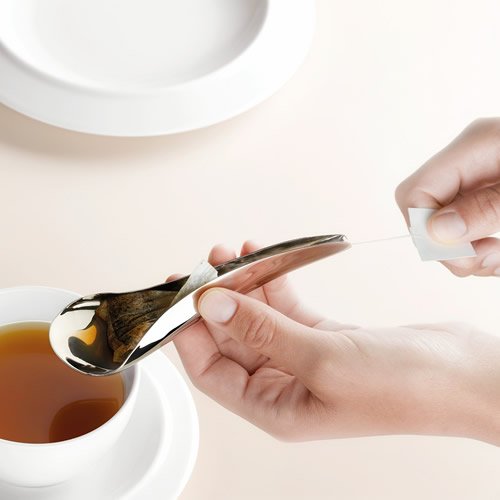 Alessi Tèo AS01 cucchiaio per tè in bustina acciaio 14,5 cm