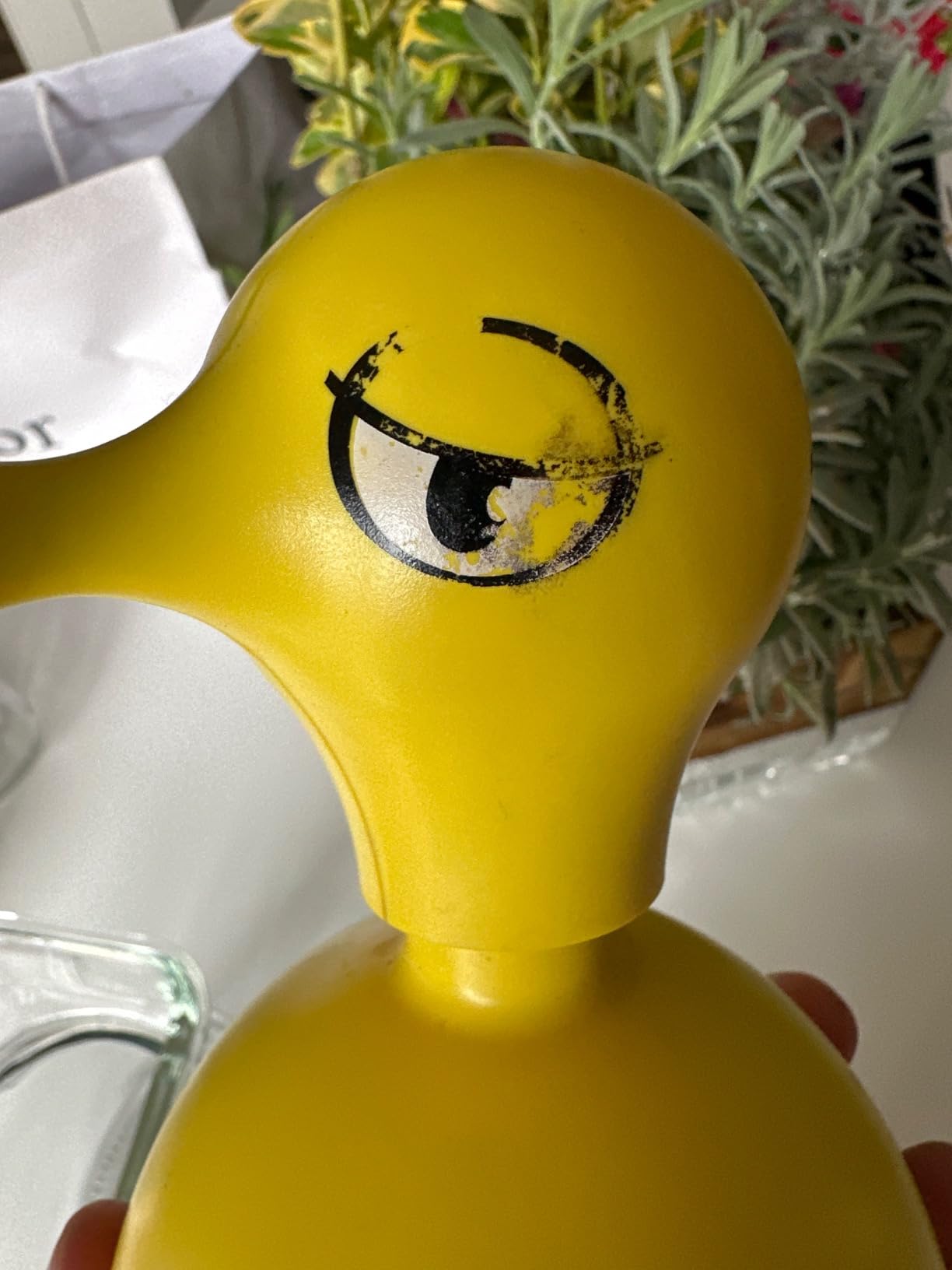 Alessi AMGI01 dosatore sapone giallo resina ricaricabile