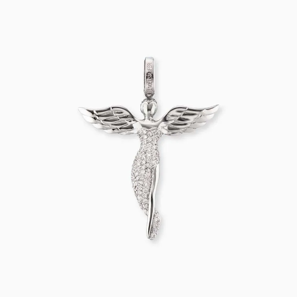 Engelsrufer Ciondolo Angelo Argento 925 Zirconi S M