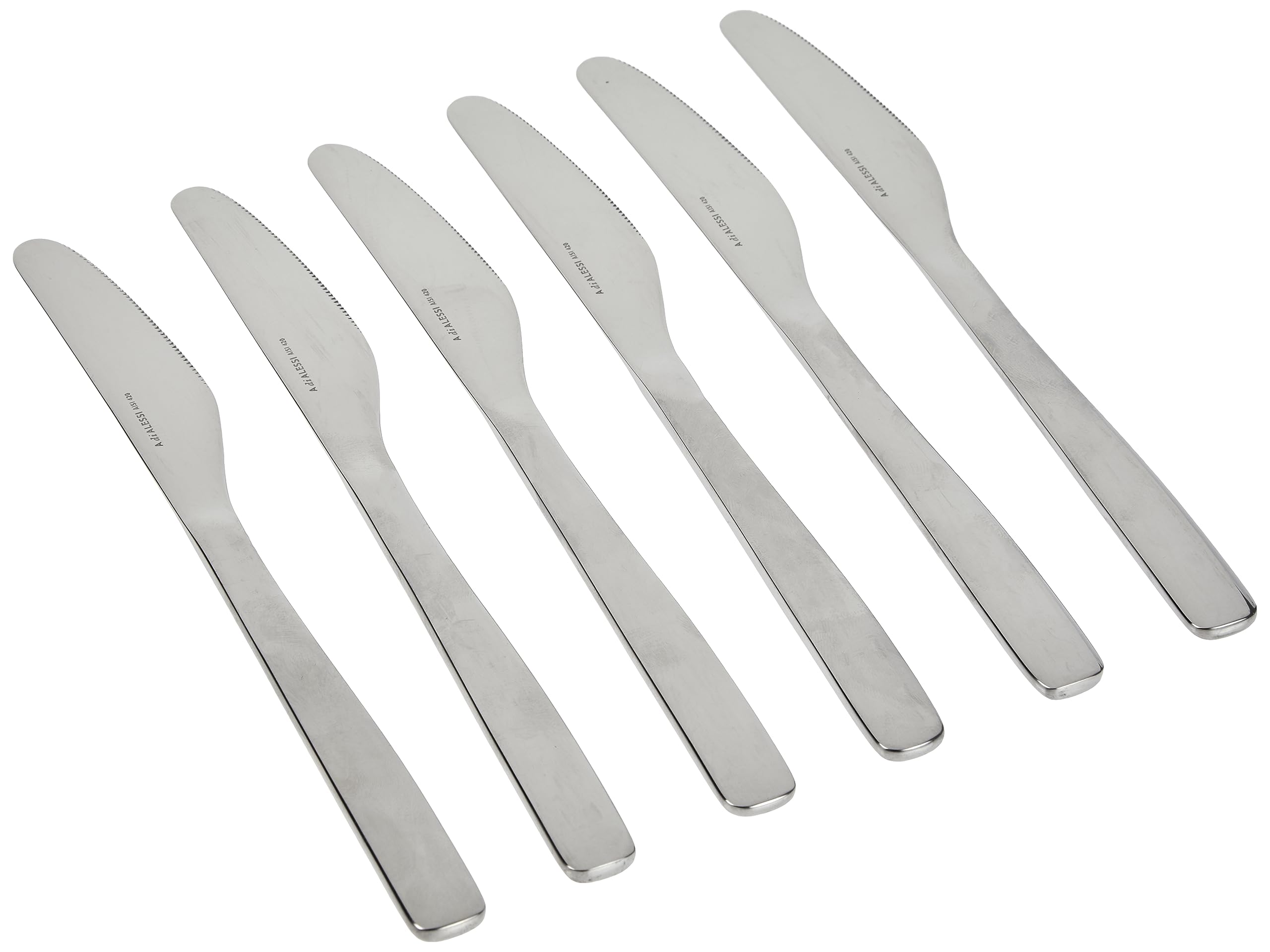 ALESSI Tavola AJM22/6M Knifeforkspoon coltello frutta set 6 pezzi