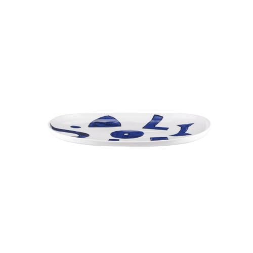 Alessi Itsumo NF07/22 25 piatto ovale porcellana bianca 25 cm