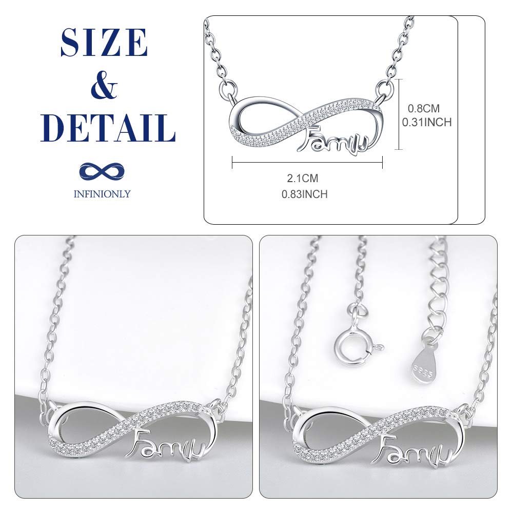 Infinionly Fashion collana argento 925 infinito Silver-n