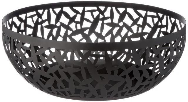 Alessi Cactus MSA04/29 B Centrotavola Acciaio Inox Nero 29 cm