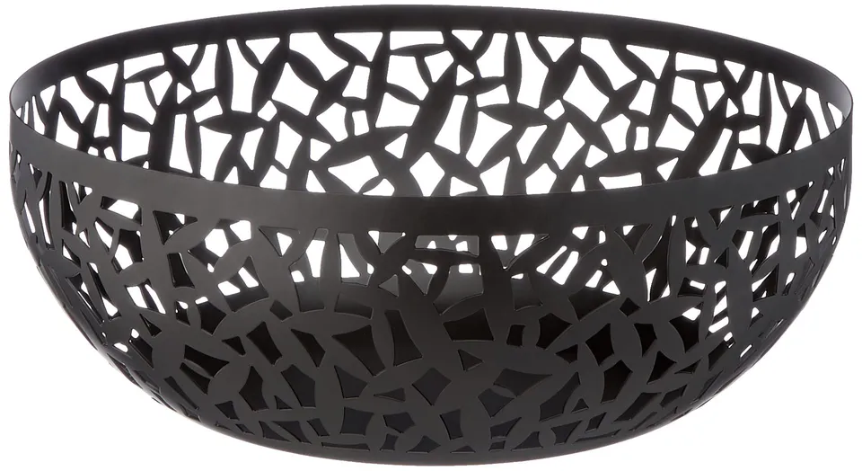 Alessi Cactus MSA04/29 B Centrotavola Acciaio Inox Nero 29 cm