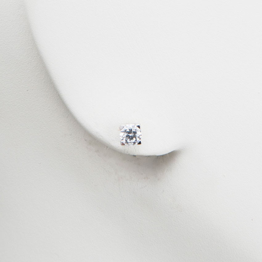 Chic Ad Hoc Orecchino punto luce argento zircone 5mm