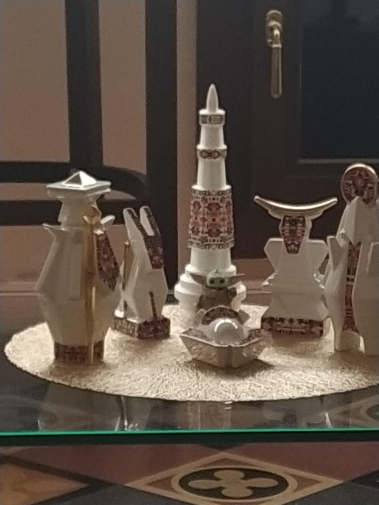 Alessi ESA05 1 statuina Bambino Gesù porcellana