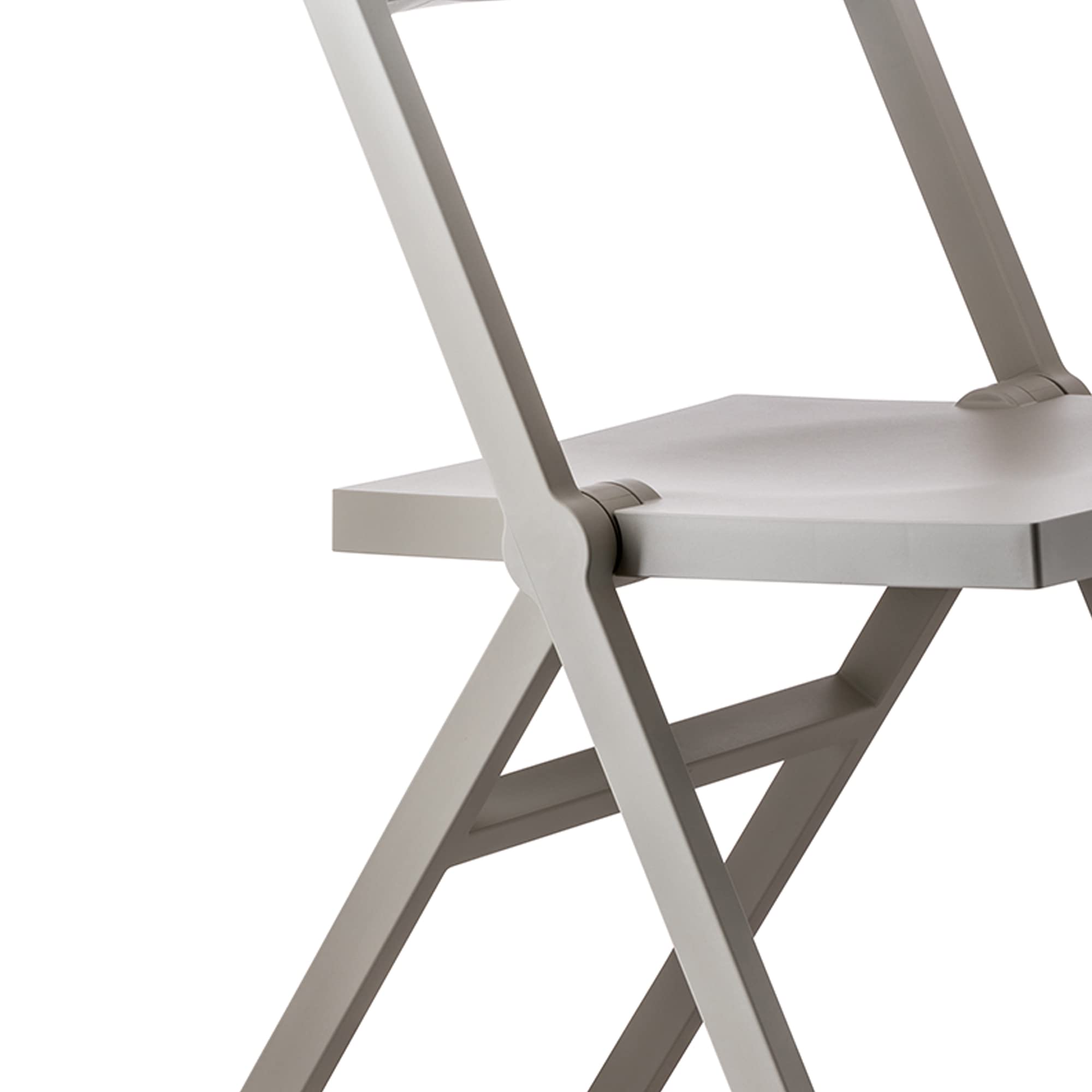 Alessi Piana ASPN7032 sedia pieghevole grigia polipropilene