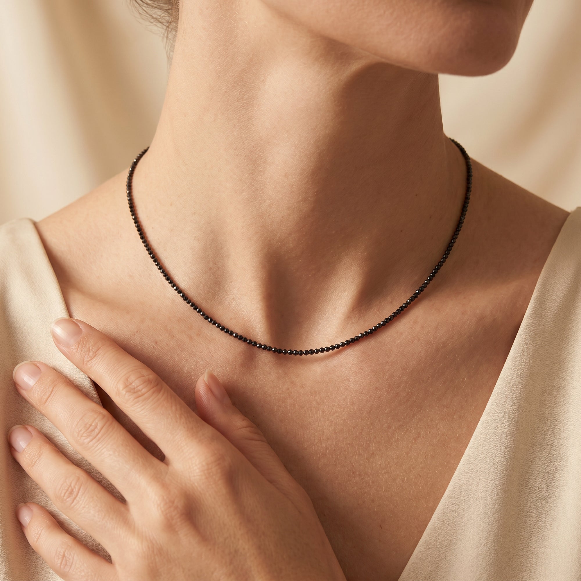 Engelsrufer Ketten collana argento 925 perle di spinello