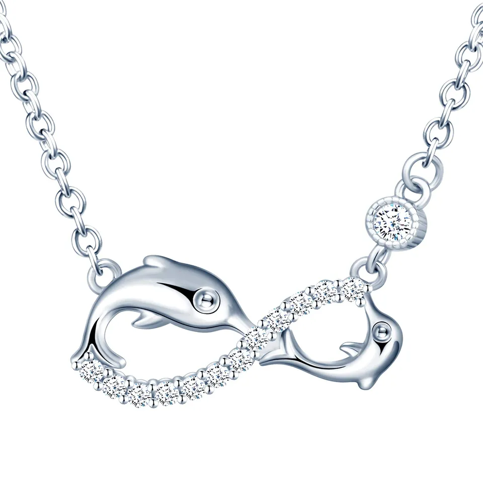 INFINIONLY Fashion Necklaces collana infinito argento 925