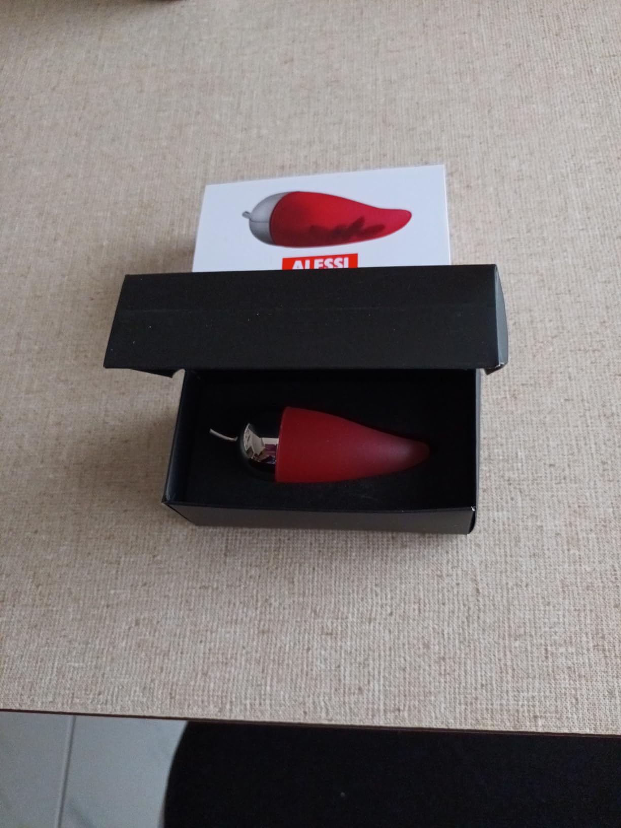 Alessi Piccantino JHT02 Sminuzza Peperoncino Rosso