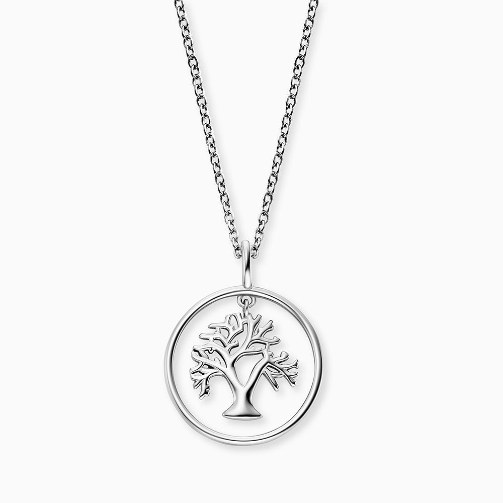 Engelsrufer Lebensbaum Collana Argento 925 Madreperla