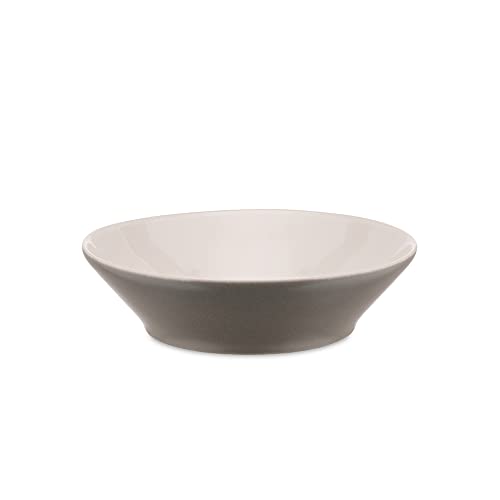 Alessi Tonale DC03/2 Piatti Fondi Ceramica Grigi Set 4