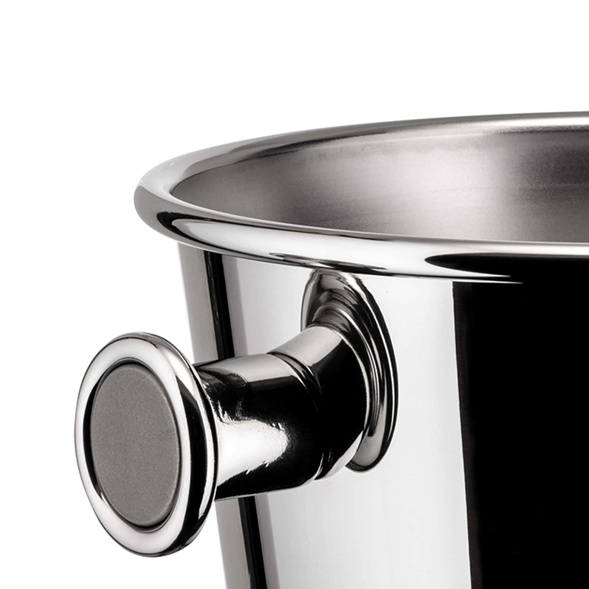 Alessi 5051 Secchiello Ghiaccio Acciaio con Manici 1,5 L
