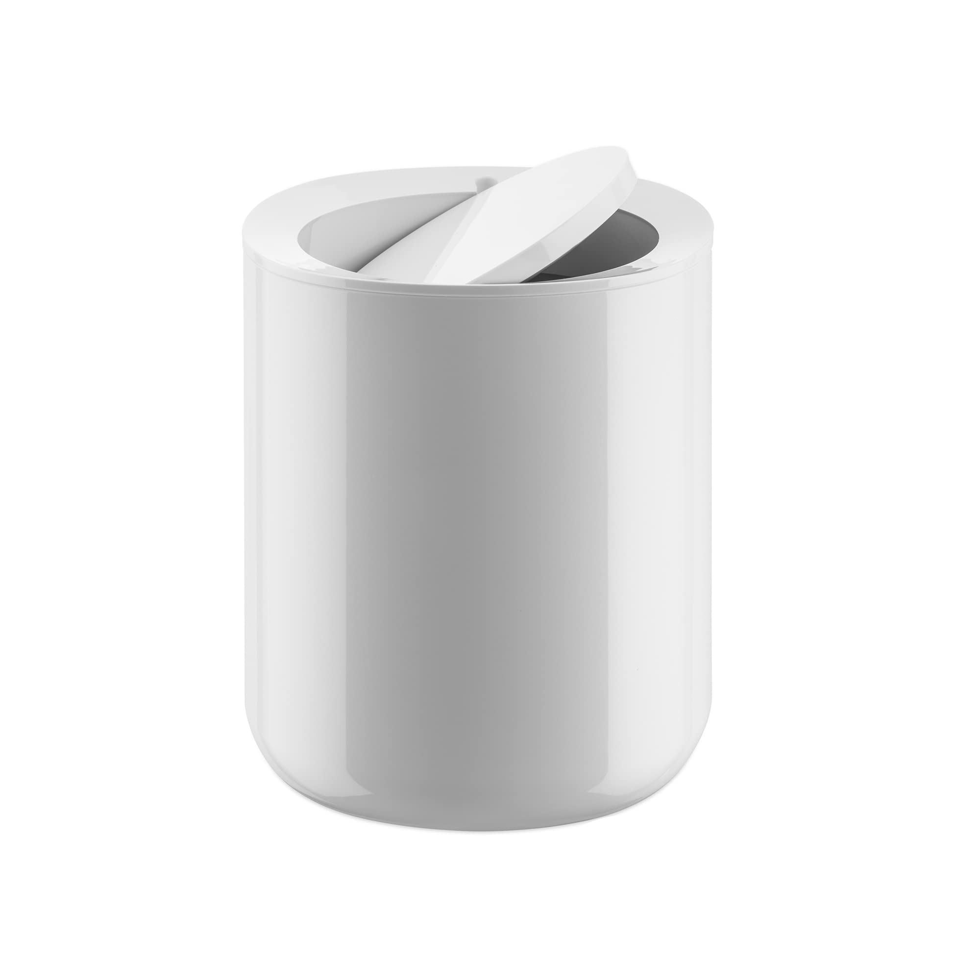 Alessi Birillo PL10 W Cestino Bagno PMMA Bianco