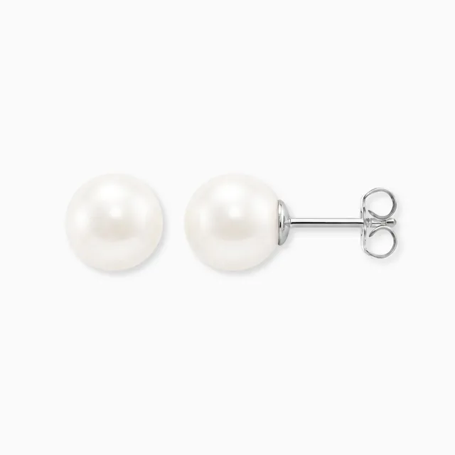 Engelsrufer orecchini lobo perla acqua dolce argento 925