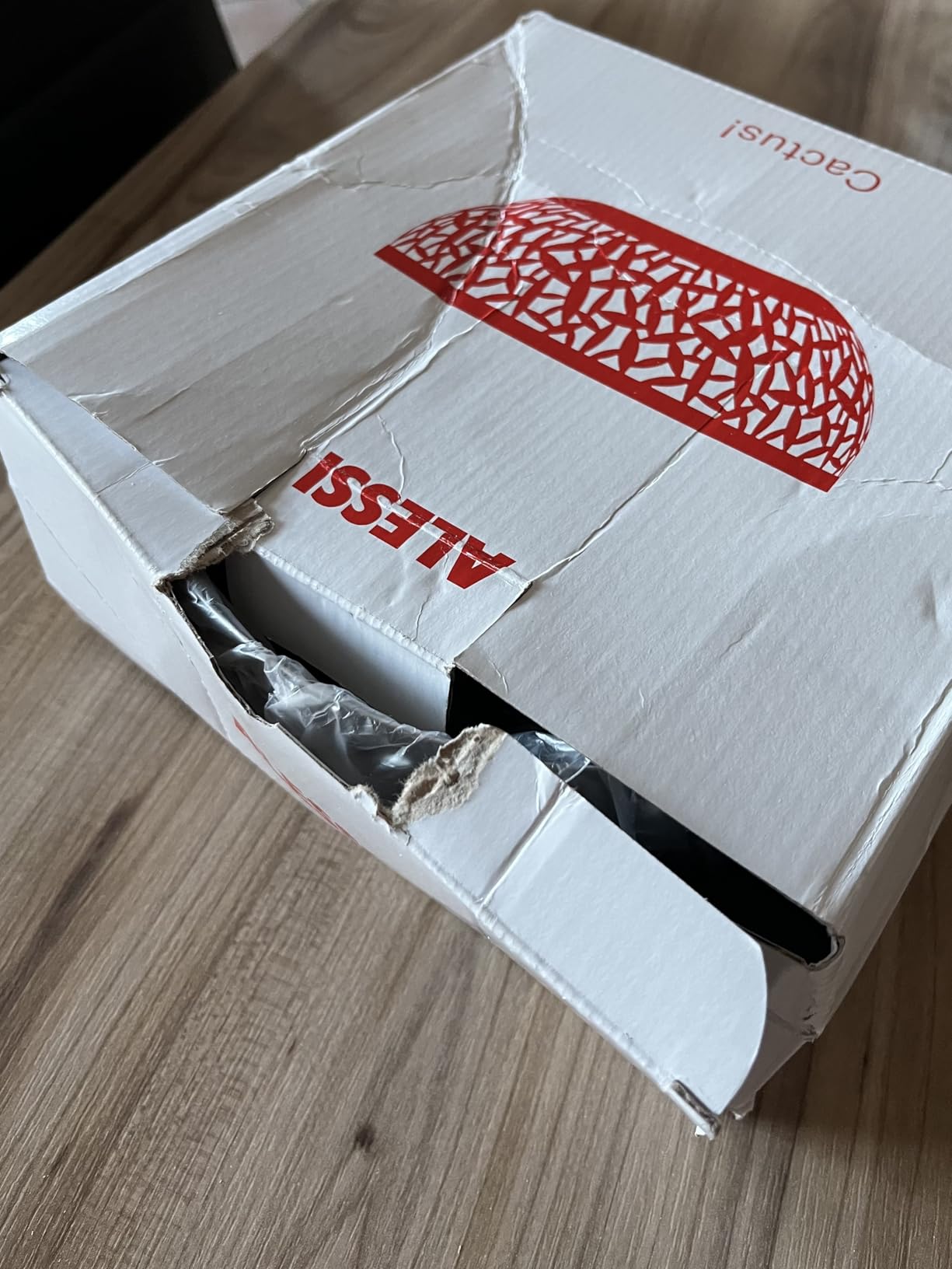 Alessi Cactus MSA04/21 fruttiera acciaio traforata 21 cm