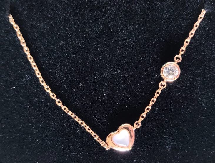 LOUISA SECRET Bracelets bracciale argento oro rosa cuore