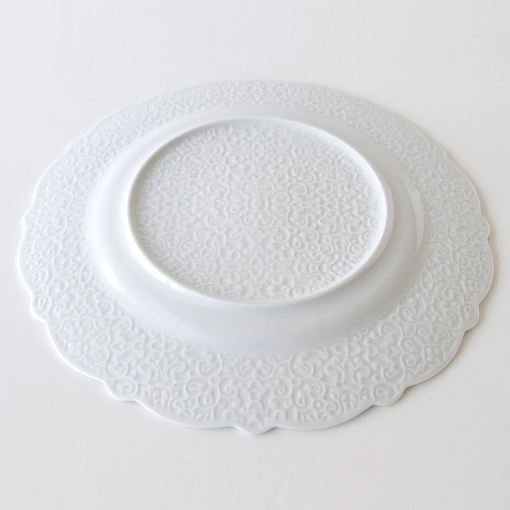 Alessi Dressed piatto portata porcellana moderno