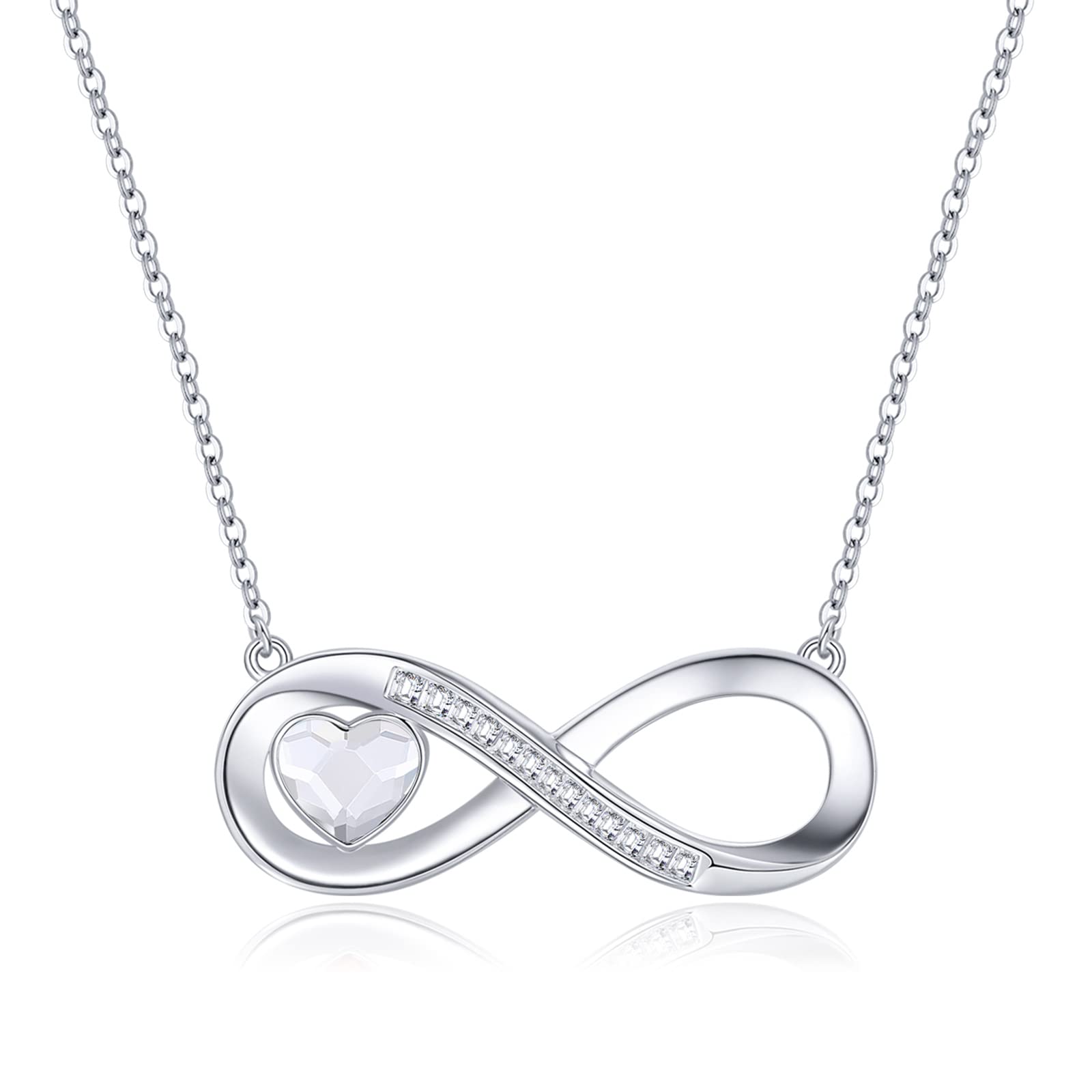 Louisa Secret Infinito Collana Donna Argento 925 Bianco