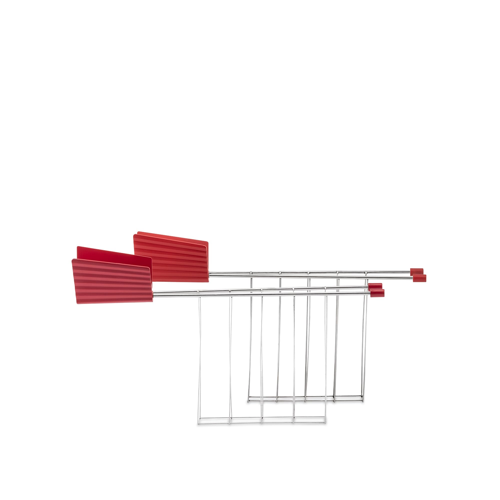 Alessi Plissé MDL08RA G Pinze Tostapane Grigio 2 Pezzi