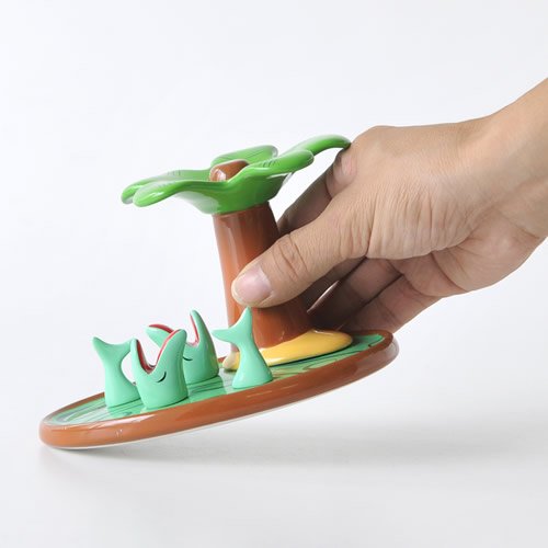 Alessi Little Paradise AMGI33 Soprammobile Porcellana 13 cm