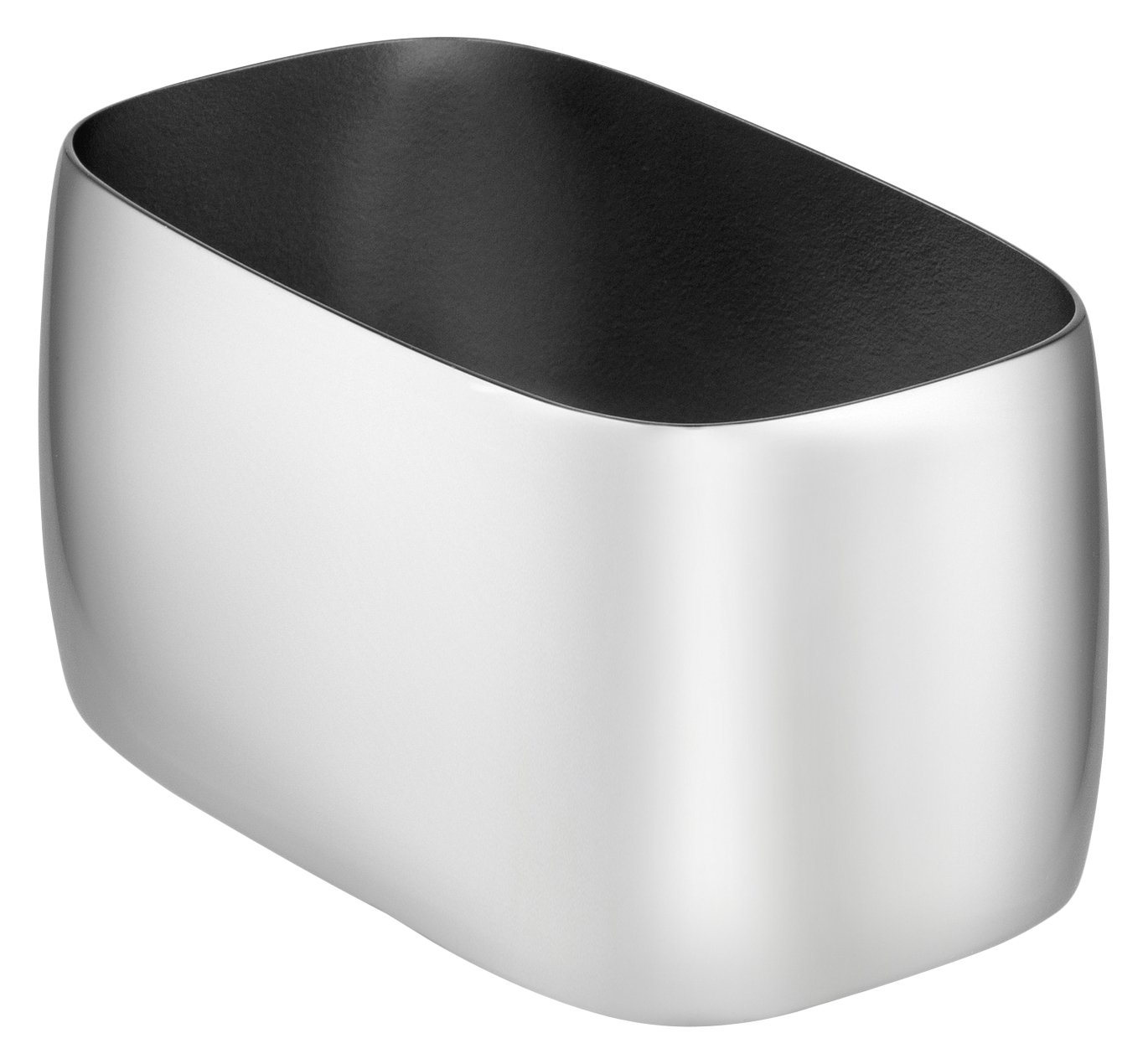 Alessi Bibo VS07 contenitore bustine tè zucchero acciaio