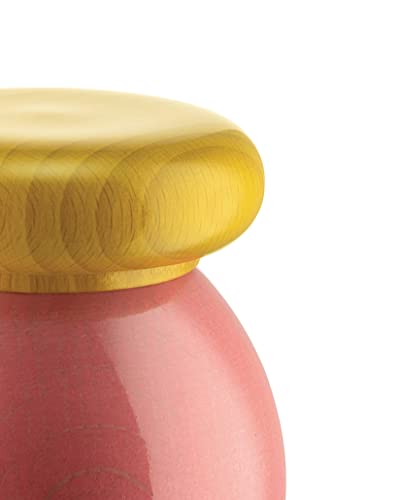 Alessi ES18 2 Totem macinasale pepe faggio rosa 11 cm