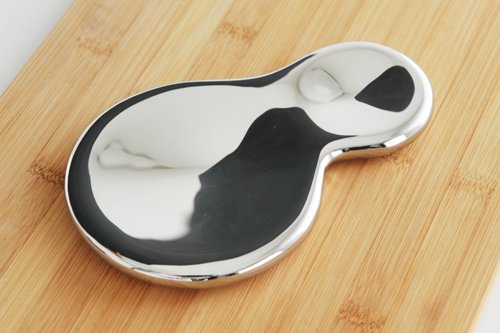 Alessi T-1000 Appoggiacucchiaio Acciaio 18/10 Design