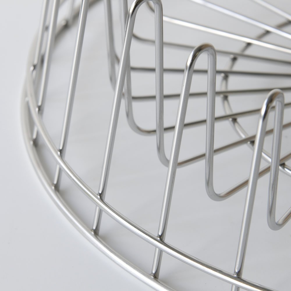 Alessi A Tempo APD04 Scolapiatti Acciaio Lucido