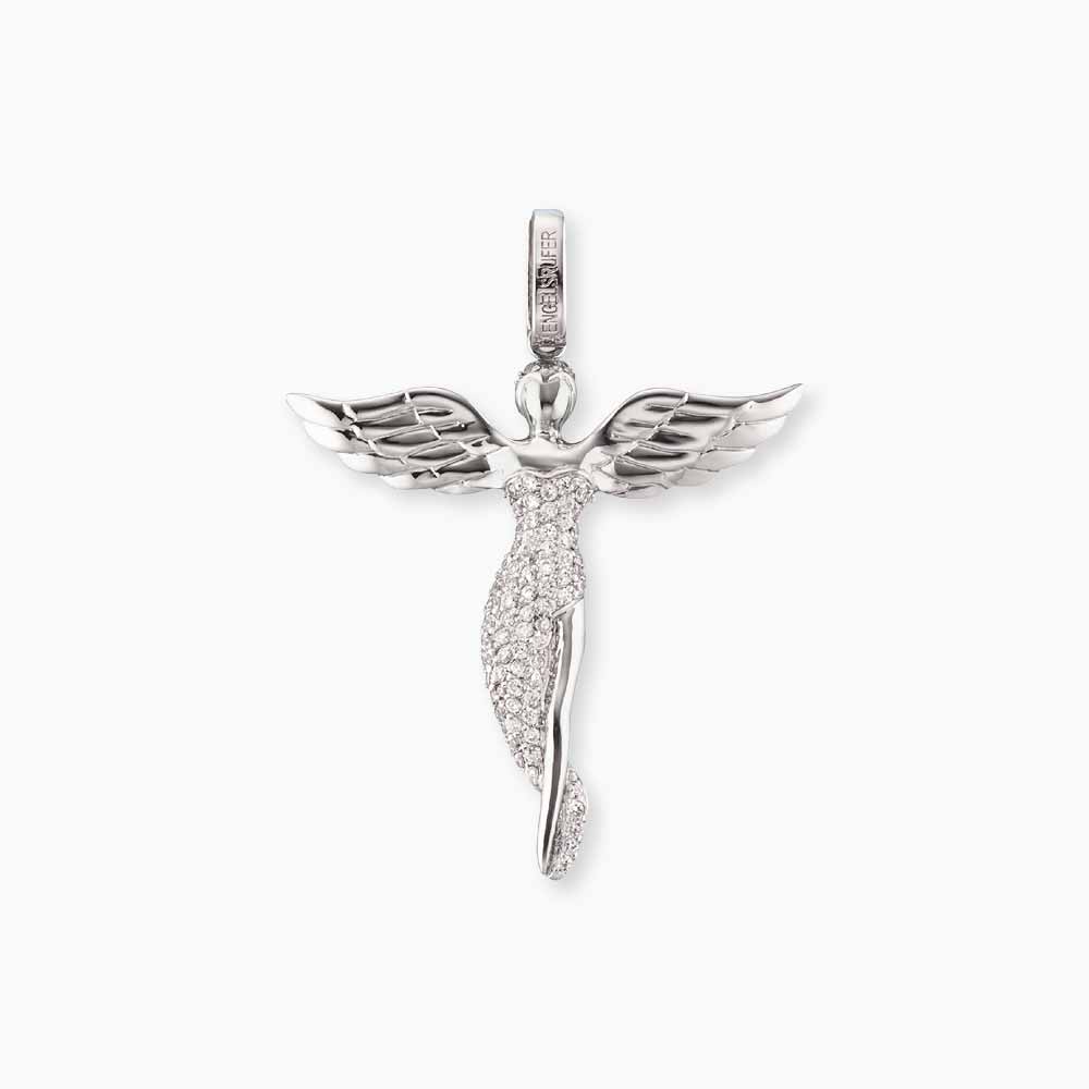 Engelsrufer Ciondolo Angelo Argento 925 Zirconi S M