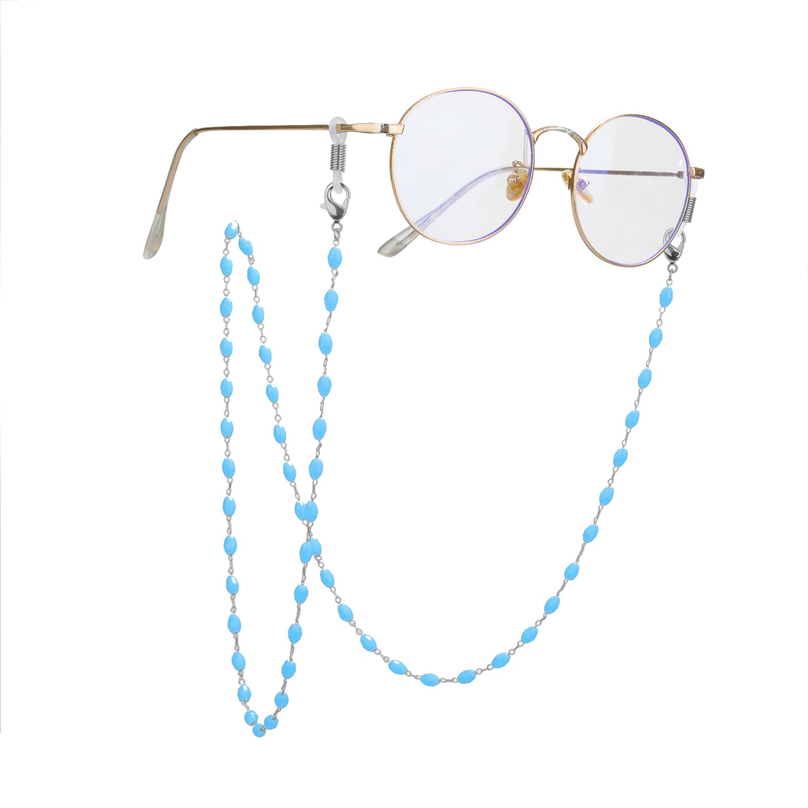 Eueavan Eyeglass cordino occhiali diamanti quadrati