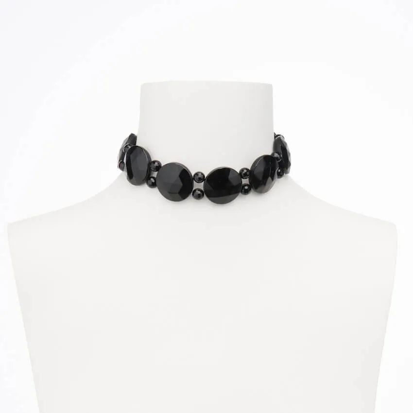 Chic Ad Hoc Collane collarino choker nero