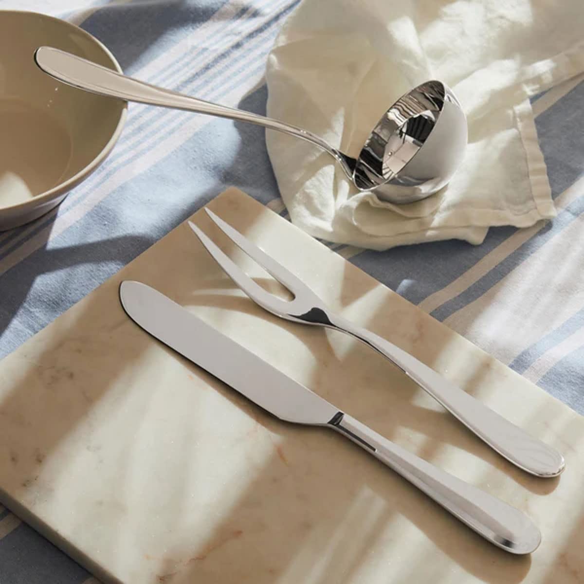 Alessi Nuovo Milano 5180/10 mestolo acciaio lucido 26 cm