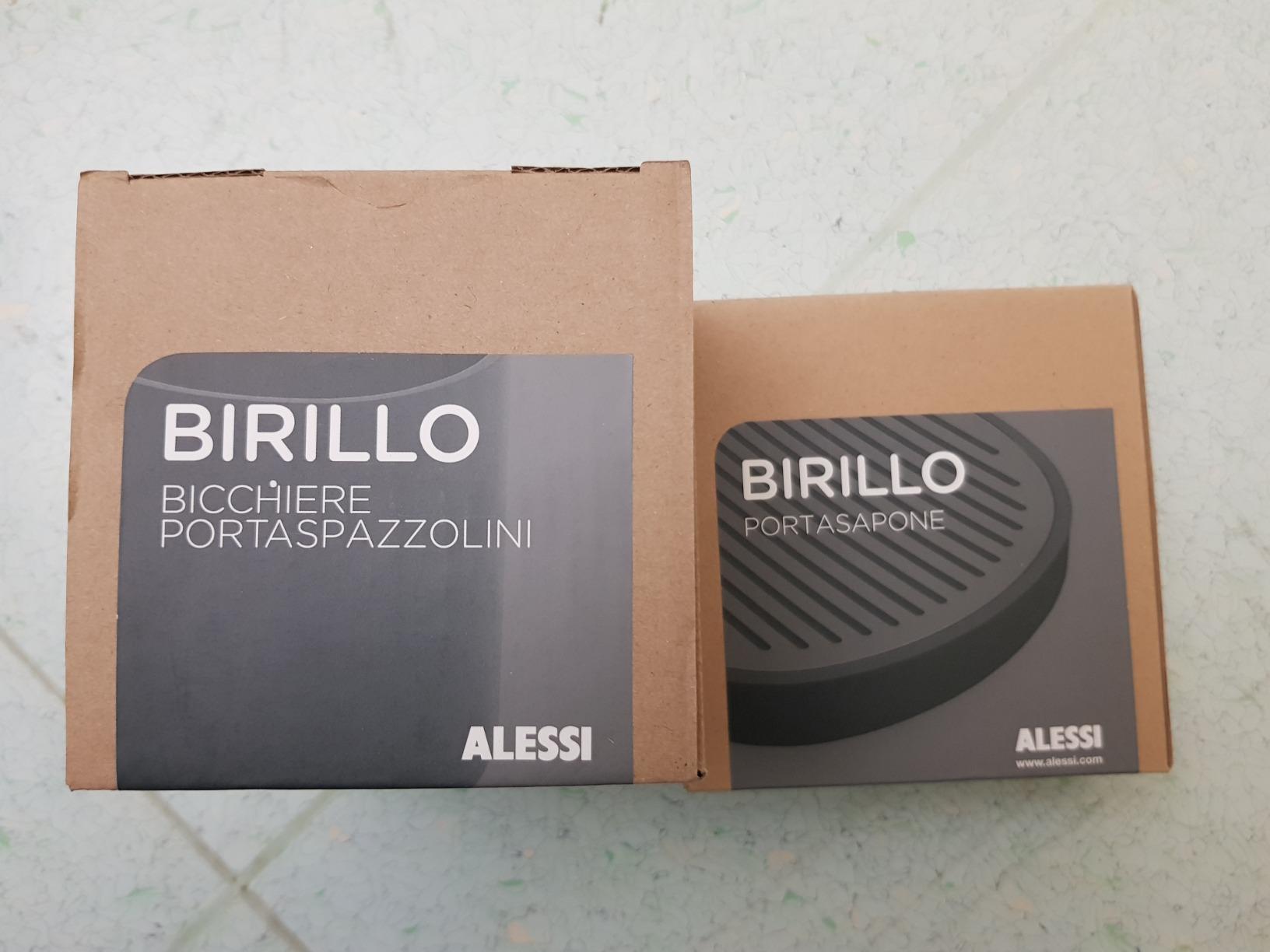 Alessi Birillo PL03 W portaspazzolino bianco PMMA