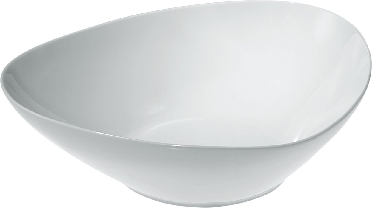 Alessi Colombina FM10/38 insalatiera porcellana bianca