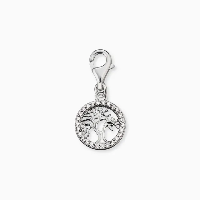 Engelsrufer Charms Lebensbaum Charm Albero Vita Zirconia