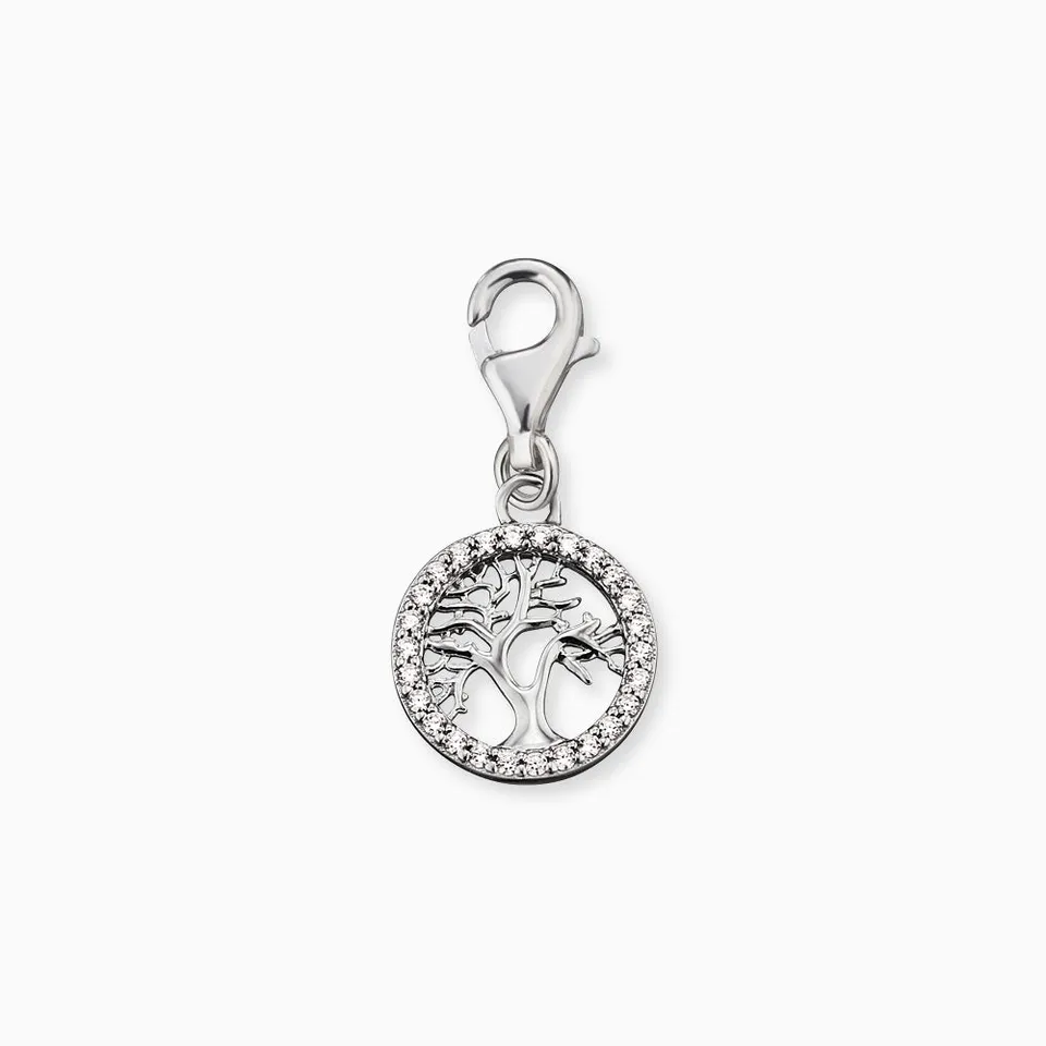 Engelsrufer Charms Lebensbaum Charm Albero Vita Zirconia