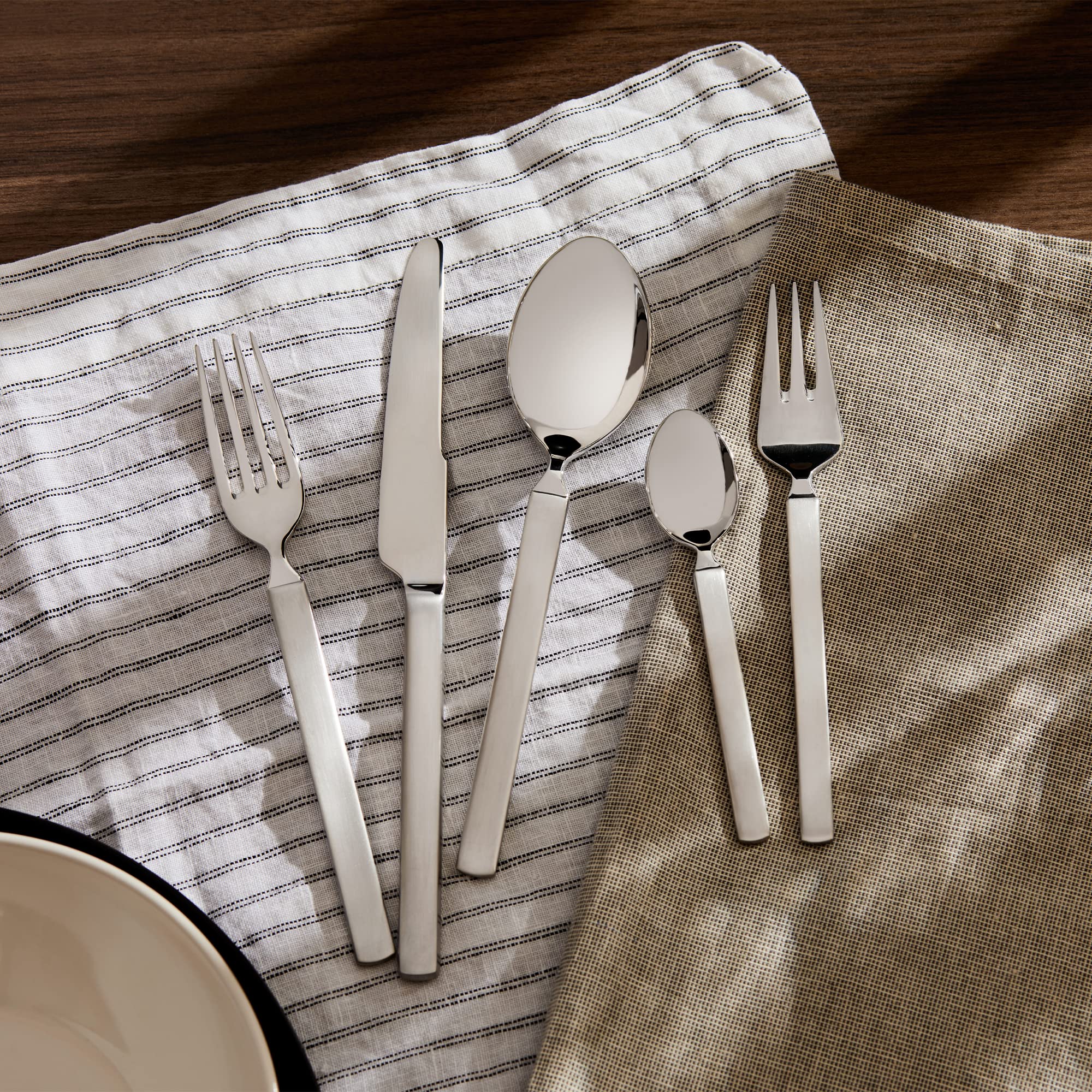 Alessi Dry 4180/5 forchetta frutta acciaio set 6 pezzi 17cm