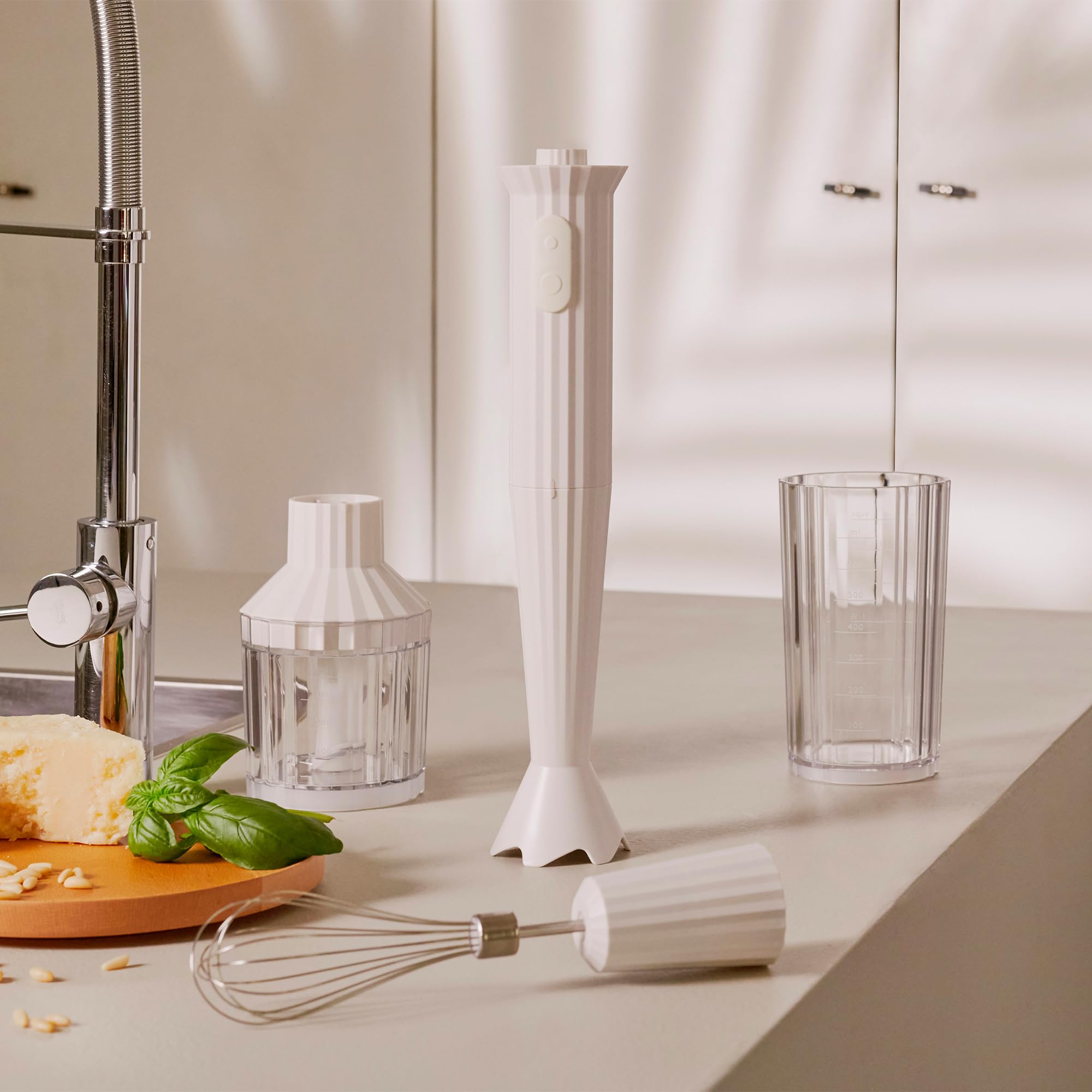 Alessi Plissé MDL10S W frullatore immersione bianco 500W