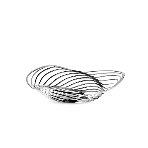 Alessi Trinity ACO02 cestino acciaio 26 cm concentrico