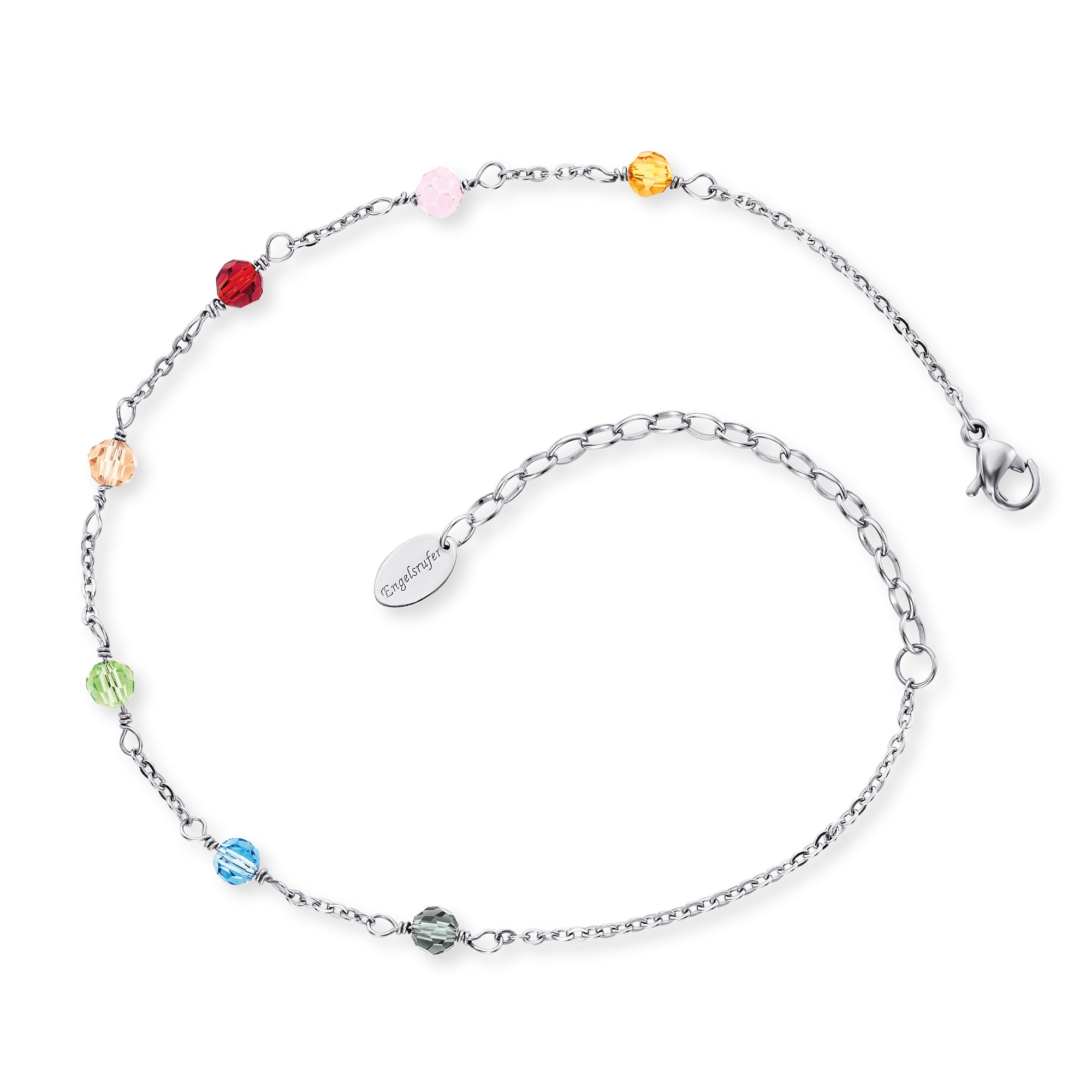 Engelsrufer Cavigliera Acciaio Perle Multicolor 22-27 cm
