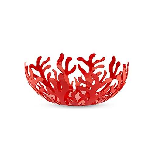 Alessi Mediterraneo ESI01/29 fruttiera rossa 29 cm