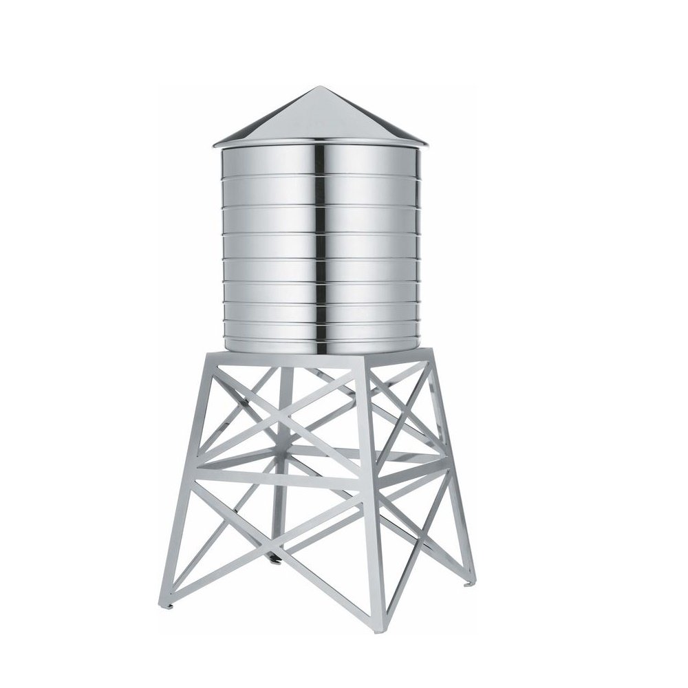Alessi DL02 Water Tower contenitore acciaio 73 cl