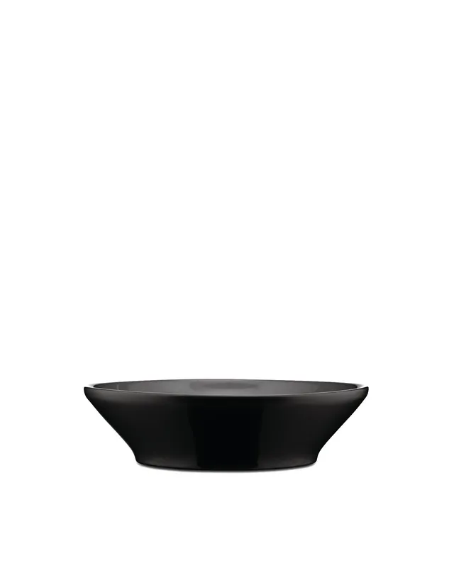 Alessi Tonale DC03/2 B piatto fondo gres nero set 4