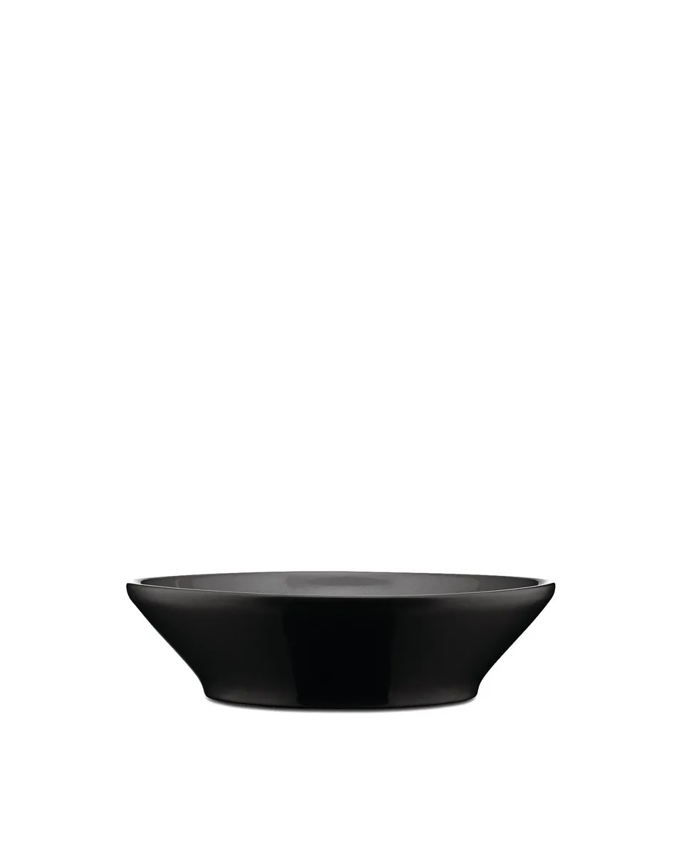Alessi Tonale DC03/2 B piatto fondo gres nero set 4