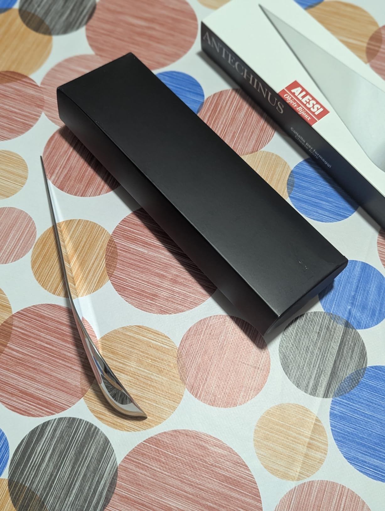 Alessi Atechinus AD01 Coltello Formaggi Acciaio 19 cm