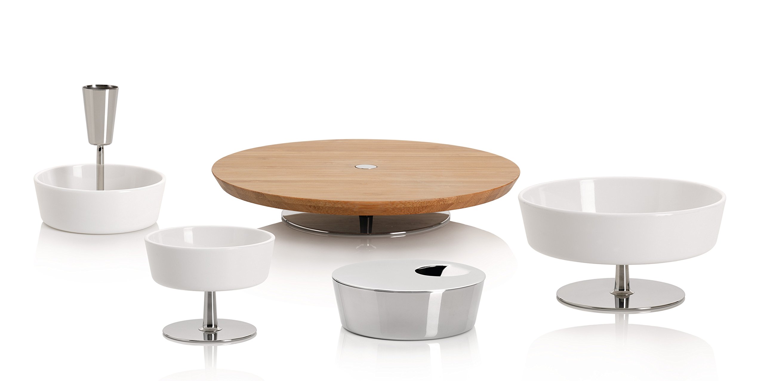 Alessi Ape GIA07 piatto salumi legno 20 cm