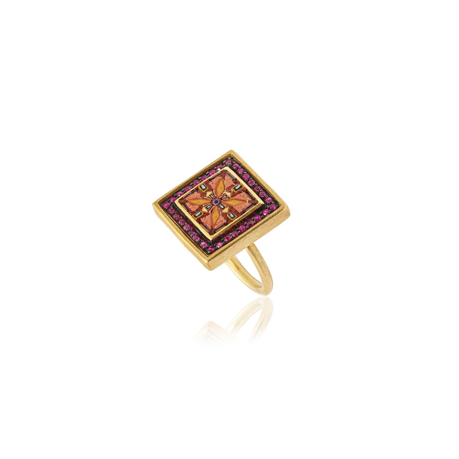 Le Sibille Anelli Persepolis Ring anello oro rubini